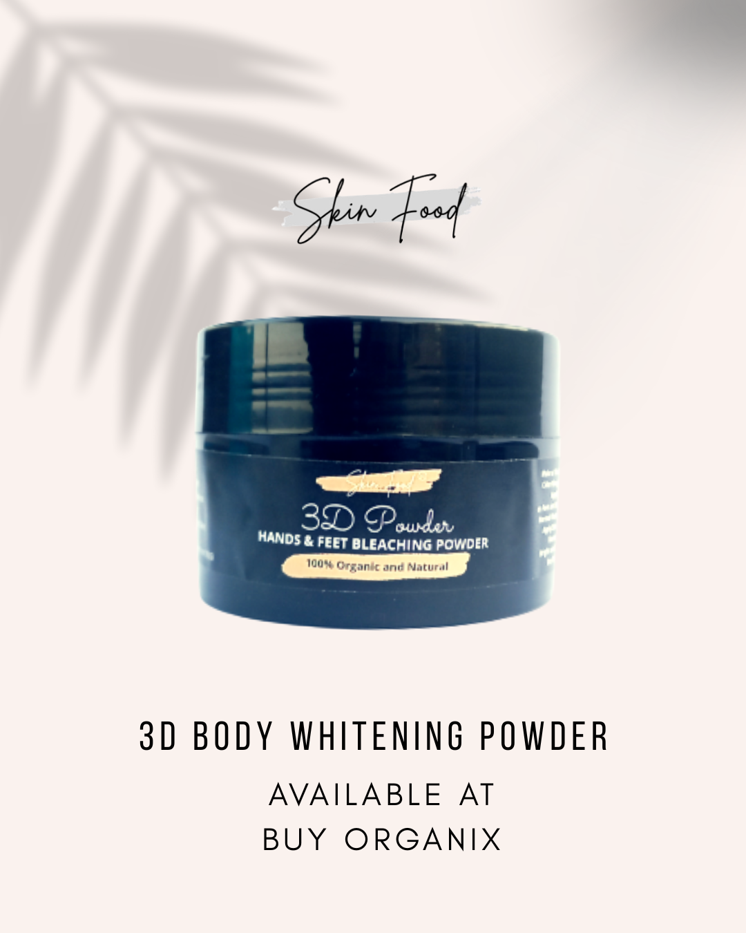 HANDS & FEET ORGANIC WHITENING BLEACHING POWDER